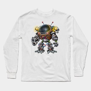 Cool Robot Long Sleeve T-Shirt